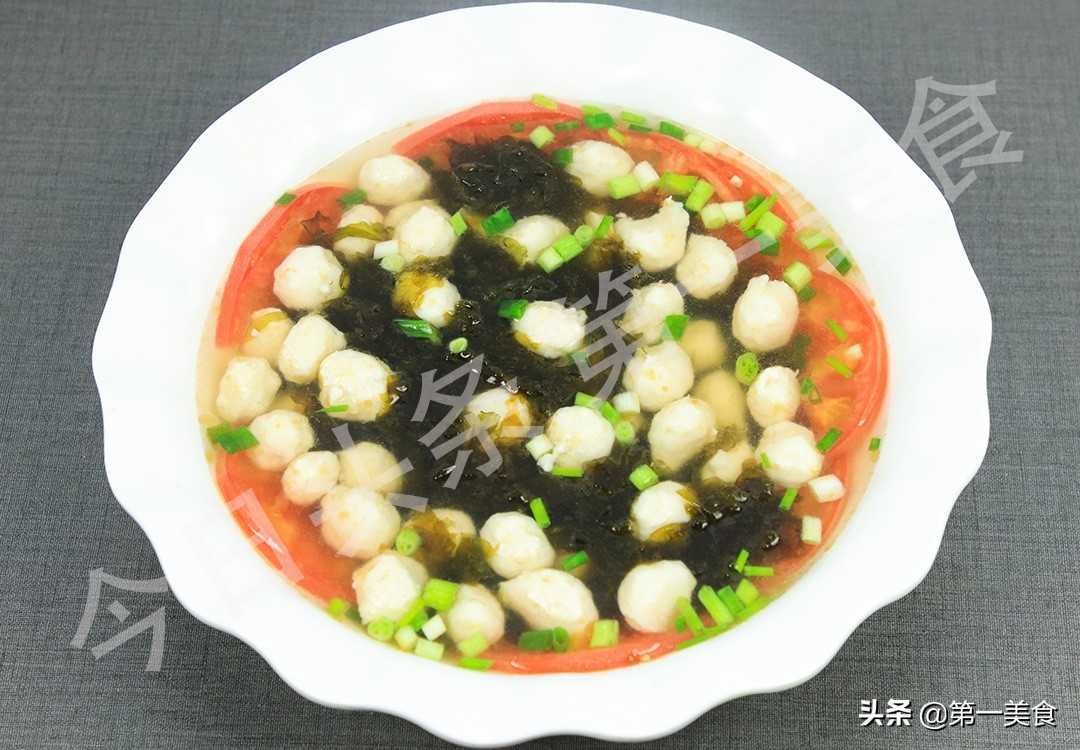 丸子汤的做法，丰富味道，营养美味并重