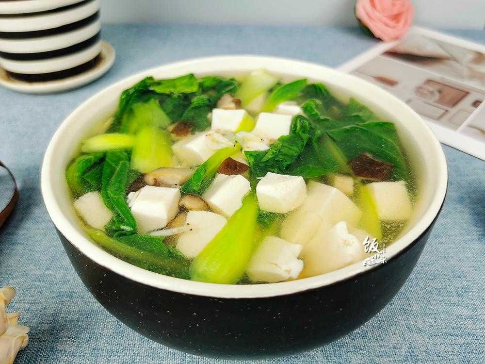 青菜豆腐汤