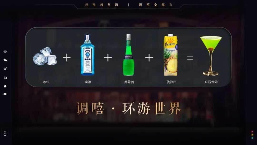 环游世界鸡尾酒